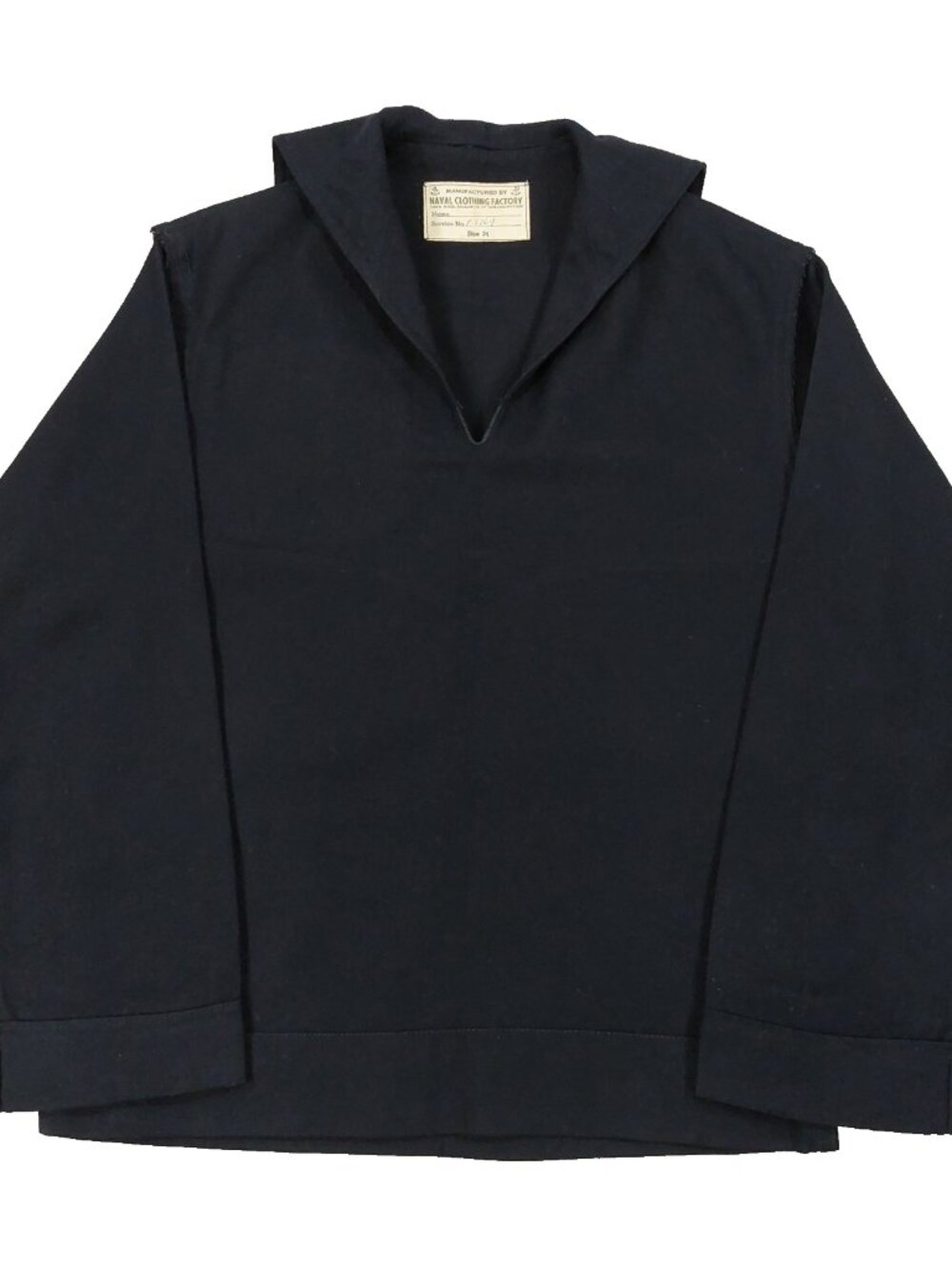 Vintage 60s US Navy Enlisted Wool Jumper Pullover Sz 34, Naval Clothing Factory